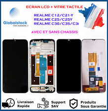 Ecran Lcd + Vitre Tactile Realme C3i/c12/c21/c21-y/c25/c25y/c30/c31/c35 + Outils