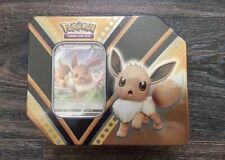 Eevee V Powers Tin- Pokemon Tcg -1 Foil Card + 5 Booster Packs - New / Sealed