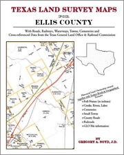 Ellis County Texas Land Survey Maps Genealogy History