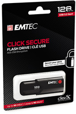 Emtec Cle Usb 3.2 Click Secure B120 128gb