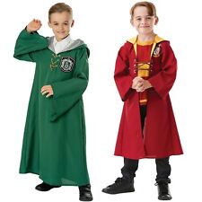Enfant Harry Potter Quidditch Peignoir Poudlard Serpentard Gryffondor Costume