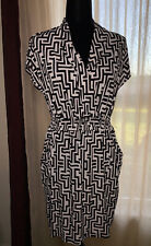 Enfocus Studio Womens Dress Black Polyester/spandex 12