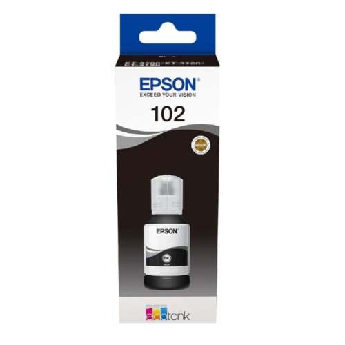epson 102 ink cartridge 127ml - c13t03r140 black
