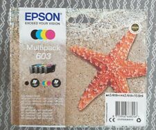 Epson 603 Multipack - Pack 4 Cartouches Originales - Noir, Magenta, Cyan, Jaune 