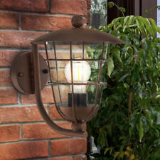 Extérieur Mur Lanterne Retro Terrasse Éclairage Cour Lampe Balcon Lampe Rust