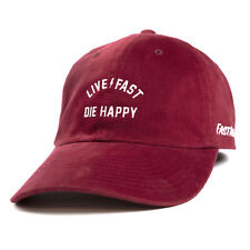 Fasthouse Die Happy Hat 2022 Vintage Red One Size