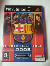 Fc Barcelone Club Football 2005 Playstation 2 Neuf Y Scellé Pal
