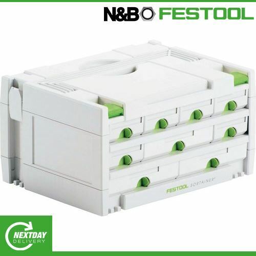 Festool Sortainer Sys 3 Sort 9 491985 Systainer With 9 Drawer