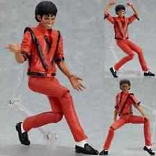 Figurine Articulée Michael Jackson Clip Thriller Moonwalk Veste Rouge Danse