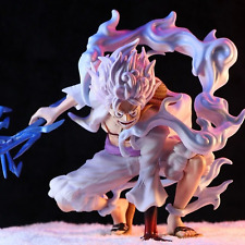 Figurine One Piece Rains Luffy Gear 5, Dieu Du Soleil,figurines En Pvc,19cm