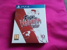 Final Vendetta Collector's Edition Ps4 Neuf