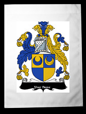 Flag Coat Of Arms Family Crest - Farnahan Farnahm Farnam Farname Farnaum Farneam