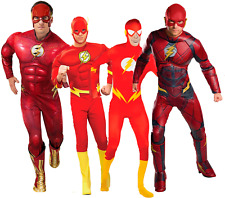 Flash Hommes Déguisement Super Héros Dc Comics Sous Licence Adultes Costume