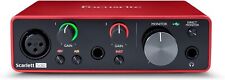 Focusrite Scarlett Solo 2x2 Usb (3ème Gén.) Interface Audio - Rouge