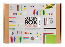 Folia 935 – Creative Box, Craft Box With Colourful Material Mix For Crafts And D
