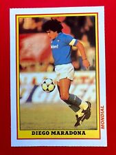 Football Diego Maradona Ss Naples 1986 Trading Rookie Card Mondial Argentine