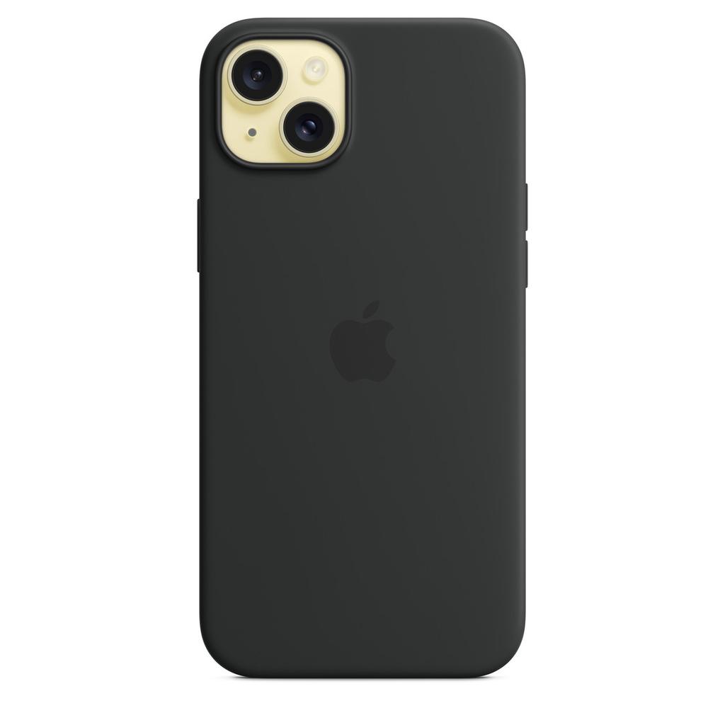 force case coque iphone 15 plus - silicone - noir