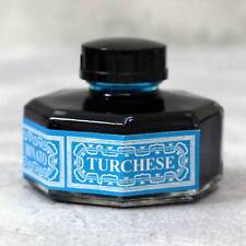Francesco Rubinato Ink In Iconic Octagon Inkwell Bottle - Torquoise