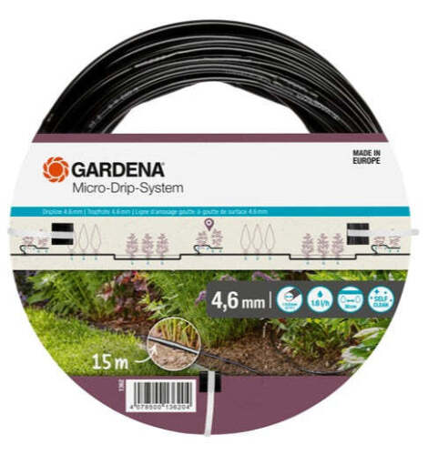 gardena 1362-20 - 15 m - above ground - black