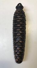 Germany Cast Iron Cuckoo Clock Pine Cone 7.25” Weight 1170 Grams Part New