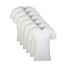 Gildan Men's V-neck T-shirts Multipack X-large White 6 Pack