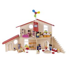 Goki 51737 Doll's House Modern Living Playset, Multi-colour