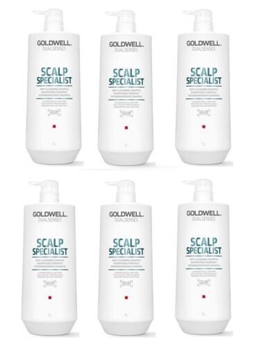 Goldwell Dual Senses Deep Cleansing Shampoo 1000ml Pack Of 6