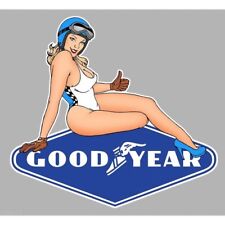 Good Year Right Pin Up Droite Sticker Vinyle Laminé