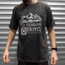 Grand Overlook Hotel Brillant Inspiré Délavé Hommes Halloween Horreur T Shirt