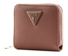 Guess Portefeuille Meridian Small Zip Around Wallet Rosewood