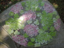 Hand Painted Pink And Green Hydrangeas In Soft Shades.. 13