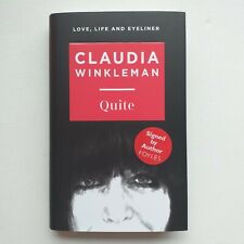 Hand Signed Quite By Claudia Winkleman Hardback Book Autograph Strictly Dancing