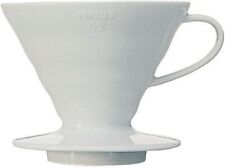Hario V60 Goutteur Transparent 02 Céramique W Compatible Lave-vaisselle 1-4...