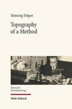 Henning Trüper Topography Of A Method (relié) Historische Wissensforschung