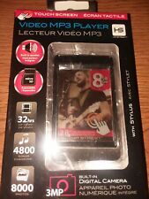 Hip Street - 8gb Mp3 Video Player - 2.8-inch Touchscreen Brand New