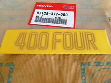 Honda Cb 400 F Four Side Cover Emblème Autocollant Autocollant Authentique Neuf