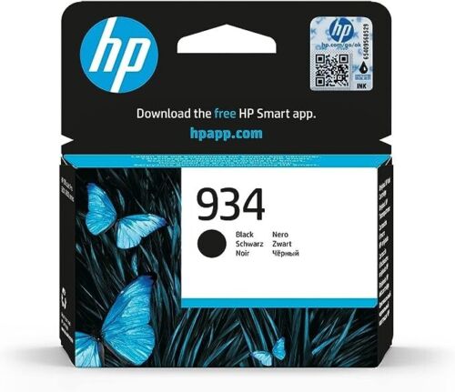 Hp /934 Ink Cartridge Black, 400 Pages Iso/iec 24711 10ml For Hp
