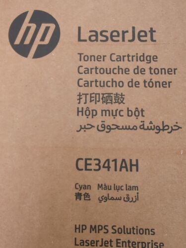 hp ce341a 651a cyan original laserjet toner cartridge, uomo