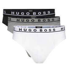 Hugo Boss, Homme Slip Brief , 3er Paquet, Coton Stretch, Trié