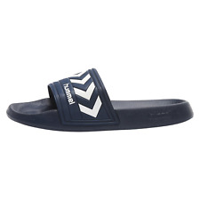 Hummel Larsen Slipper Slide Chaussures De Bain Sandales Unisex Bleu 060405 7648