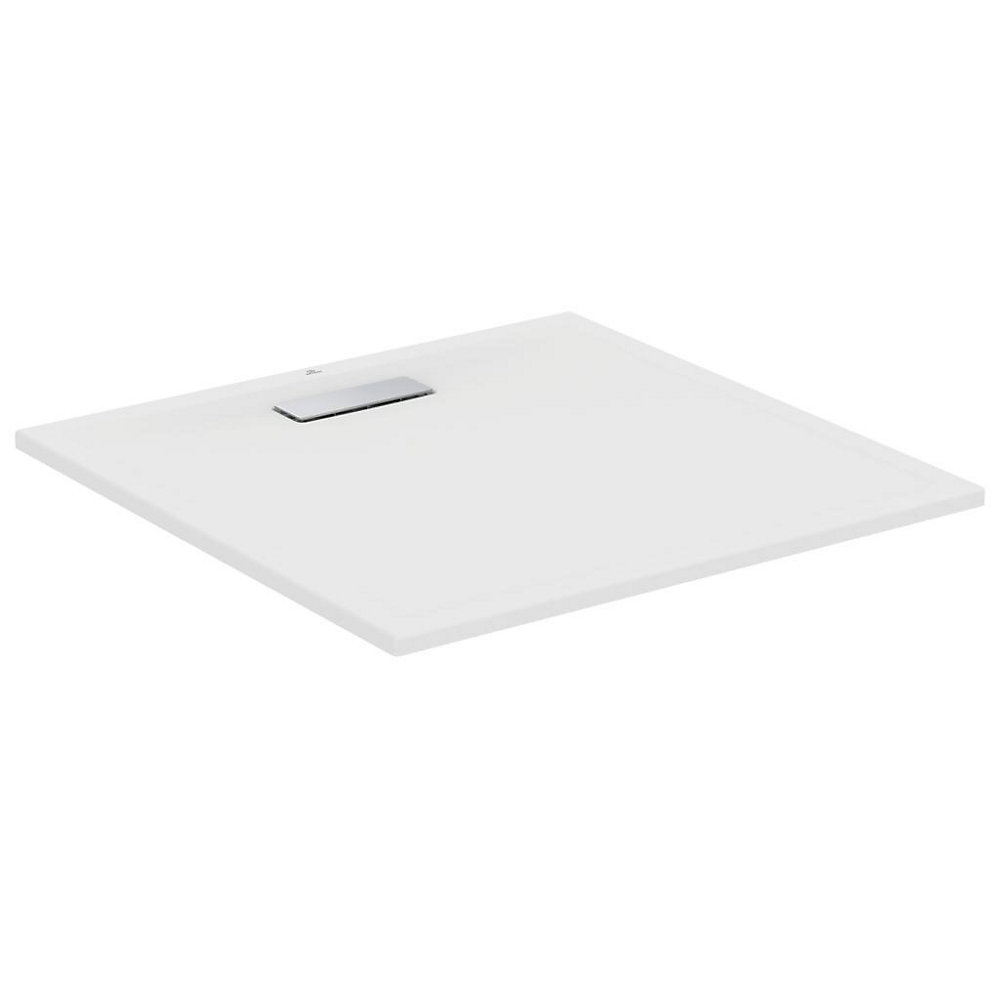 ideal standard receveur de douche rectangulaire ultra flat new blanc 1000 x 800 x 25 mm