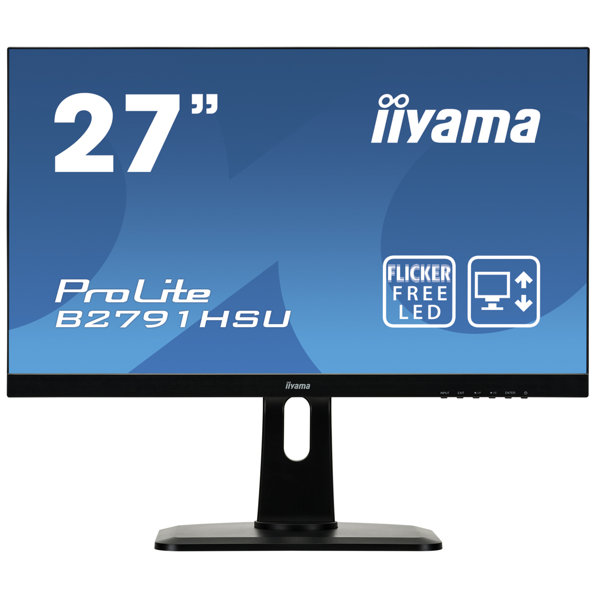 iiyama prolite b2791hsu-b1 led display 68,6 cm (27 ) 1920 x 1080 pixels full hd noir - reconditionnÃ©