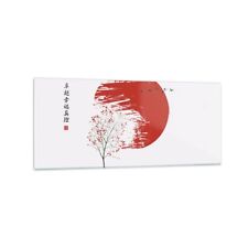 Impression Sur Verre 120x50cm Tableaux Image Photo Japon Fleur Cerises
