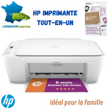 Imprimante Hp Smart Deskjet 2710e - Wifi Scanner Photocopie + 2 Cartouches + Ink