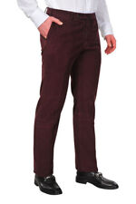 Incotex Pantalon R Homme 42 Taille Normale Rouge Non Déclaré Cotton Unicoloré...