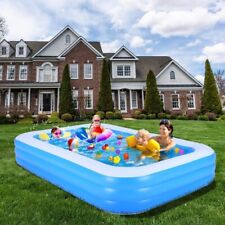 Inflatable Swimming Pool For Kids Adult Play Lounge Backyard 125