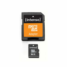 Intenso Carte Sd Micro 16gb Avec Adaptateur