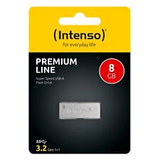 Intenso Premium Line Usb 3.2 Clé Métal Clé Mémoire 8gb 16gb 32gb 64gb 128gb