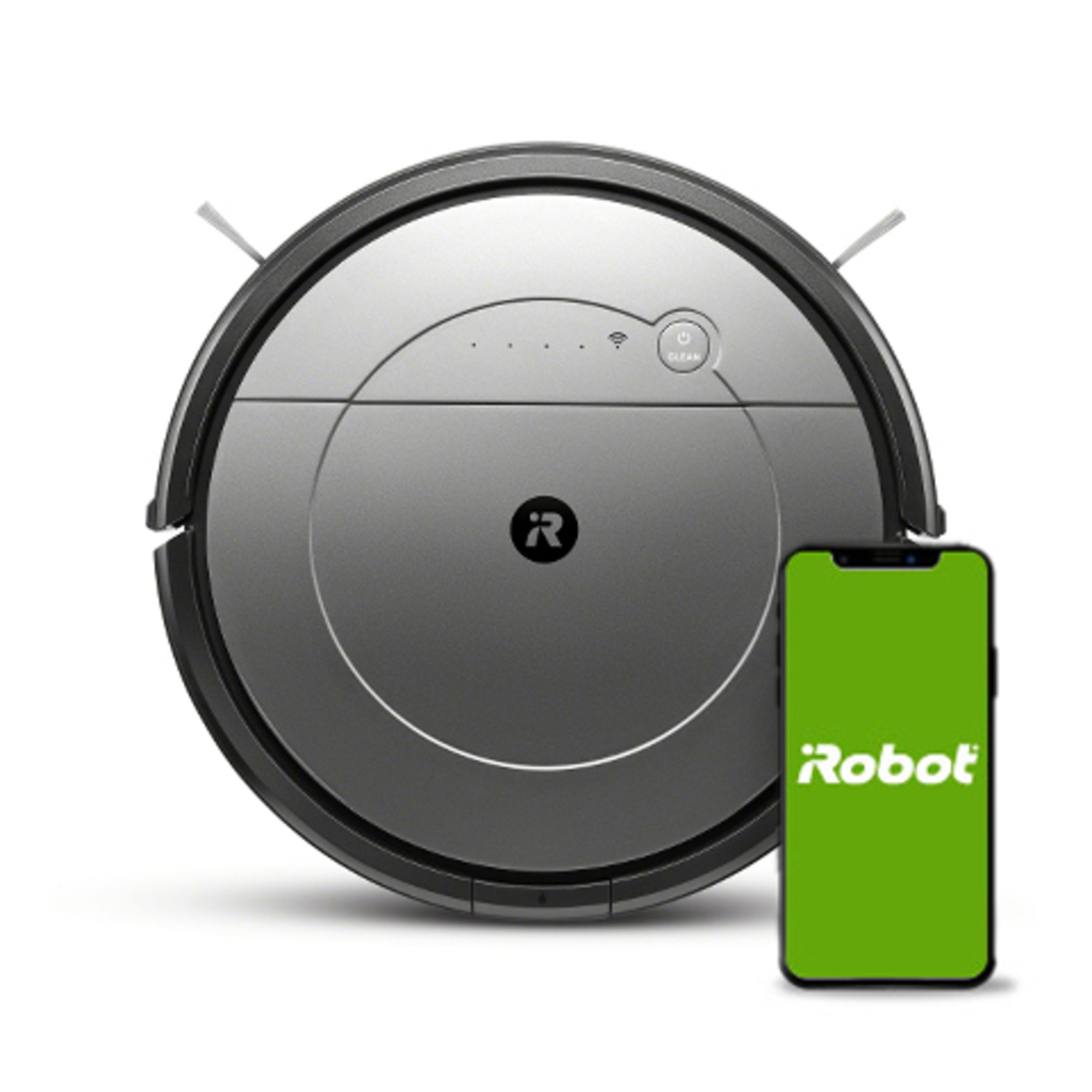 irobot roomba combo robot aspirateur 0,45 l sac Ã  poussiÃ¨re noir, gris - neuf