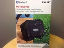 Isound Durawaves Wireless Rechargeable Bluetooth Speaker- Black